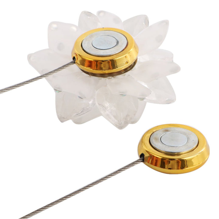 4pc Magnetic Decorative Drape Buckle Holdbacks Curtain Tiebacks Clips