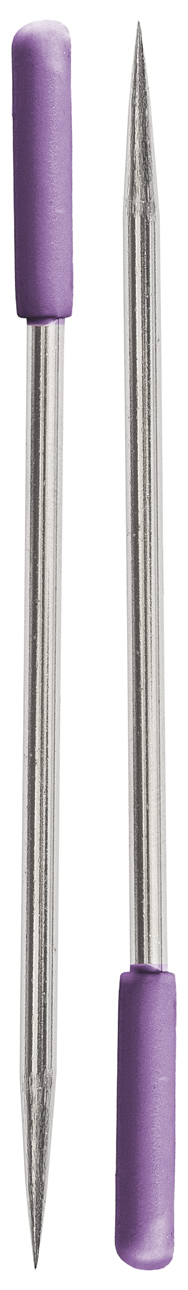 CC POKY2 Stainless Steel Pokey Pack of 2-Rubber Tip Protectors-Essential Tools for Craft Kit, One Size, White