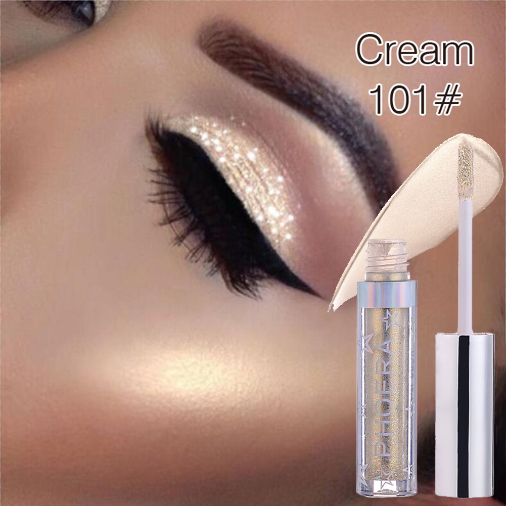 Liquid Eyeshadow, Waterproof Glitter Shimmer Sparkle Eye Stick Easy To Wear Long Lasting Eyeliner Eye Pencil Makeup Cosmetics(A101)