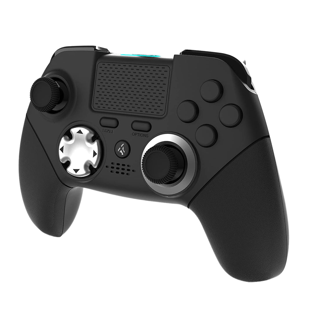 Wireless Elite Controller Compatible for PS4, Modded Game Controller with Back Paddles Support Programming