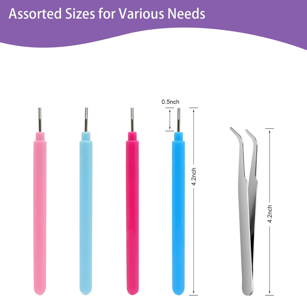 9 Pieces Multifunctional Slotted Quilling Tool and Supplies Kit Ergonomic for Beginner, Advanced Quiller, DIY, Handcraft, Scrapbooking, Card Making, Bookbinding and Origami