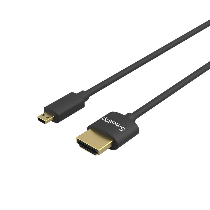 SMALLRIG D to A HDMI Cable Ultra Thin HDMI Cable 55cm/1