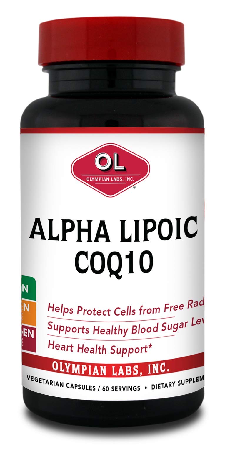 Alpha Lipoic Coenyme Q 10 200 mg Caps, 60 Count