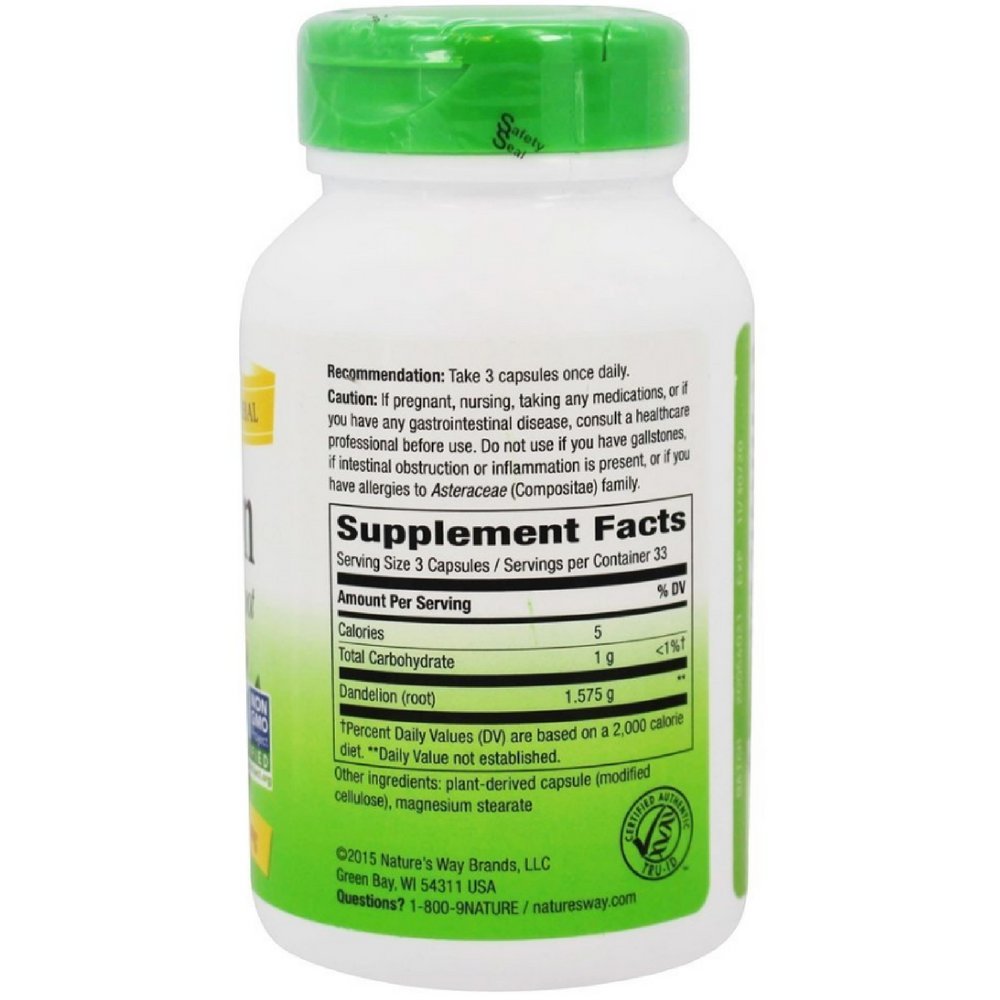 Nature's Way Dandelion Root, 2 Count