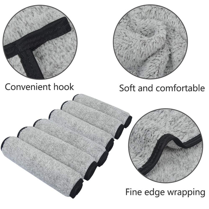 Microfiber Face Cloth Reusable Makeup Remover Facial Cleansing Towel Ultra Soft Face Washcloth 12inchx12inch 9 Pack