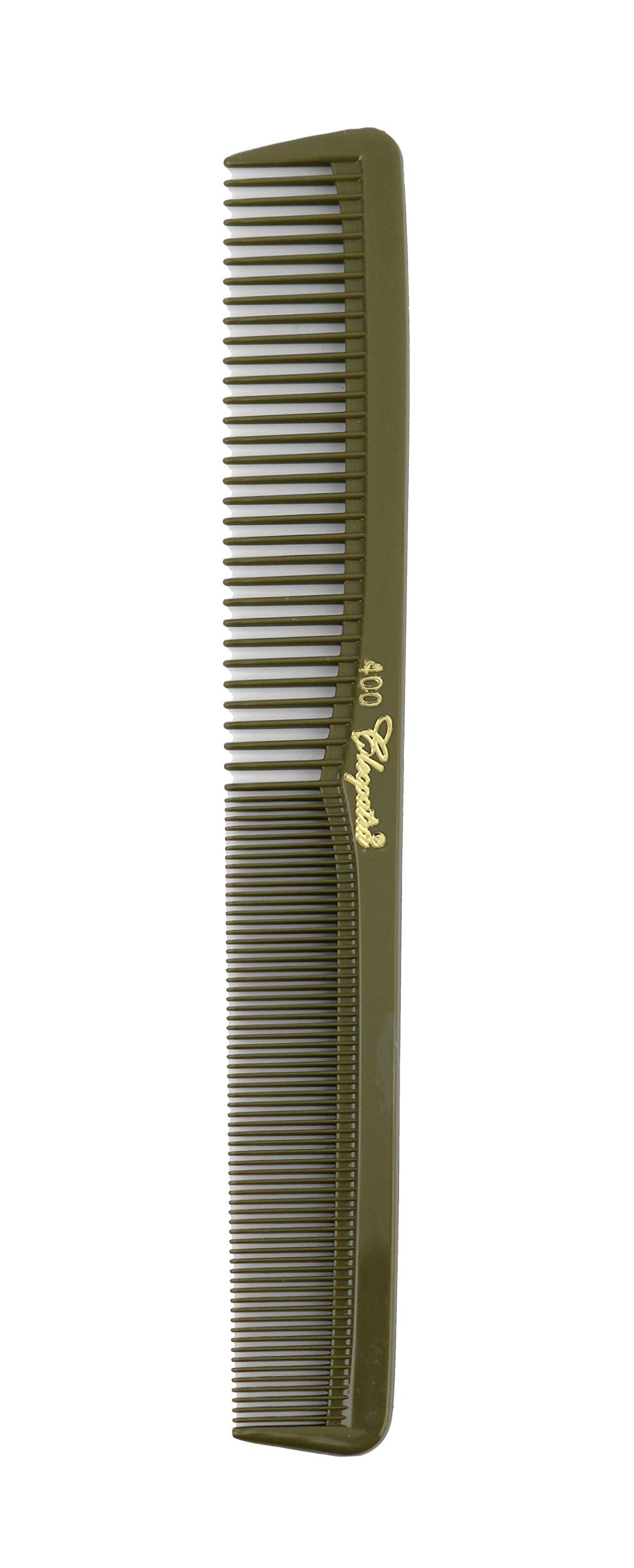 7 inch All Purpose Hair Comb. Hair Cutting Combs. Barbers &amp; Hairstylist Combs. Olive. 12 Units.