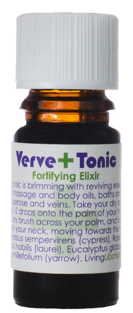 Living Libations - Organic &amp; Wildcrafted Verve Tonic (for Lymphatic Flow, 5 ml)