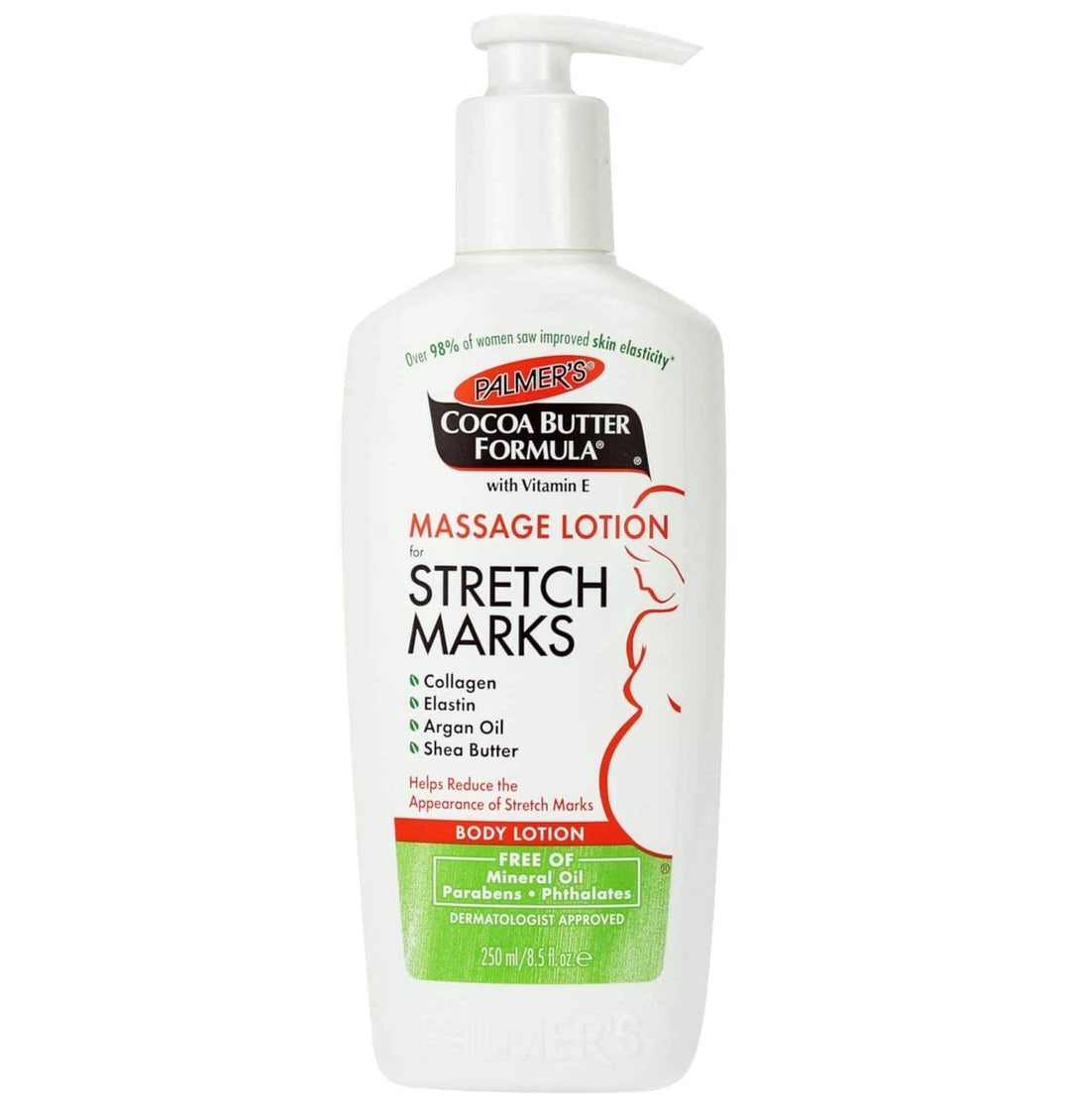 Palmer&#39;s Formula Massage Lotion For Stretch Marks with Vitamin E and Shea Women Body Lotion 8.5 Ounce Pack of, Cocoa Butter, 8.5 Ounce, (Pack of 3)