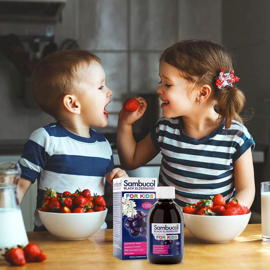 Sambucol Black Elderberry Syrup for Kids - Elderberry E