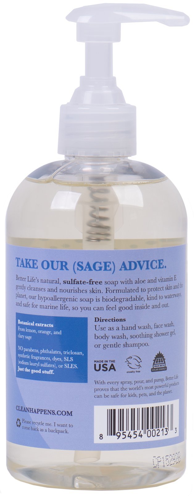 Go Forth & Conquer Clary Sage + Citrus Hand Soap 12 Ounces