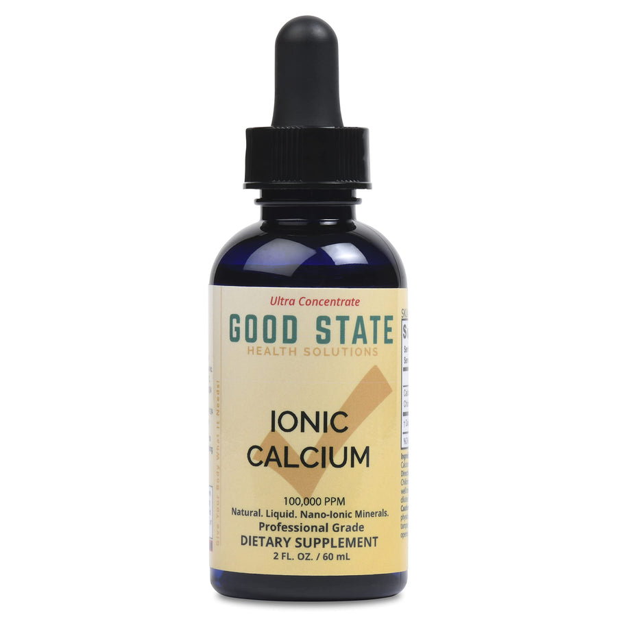 Liquid Ionic Calcium Ultra Concentrate - 10 Drops Equals 50 Mg - 100 Servings Per Bottle 1.6fl. oz