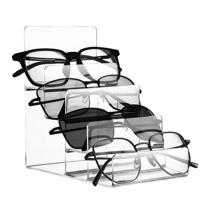 Cabilock Purse Display Stand Acrylic Wallet Holder 4 La