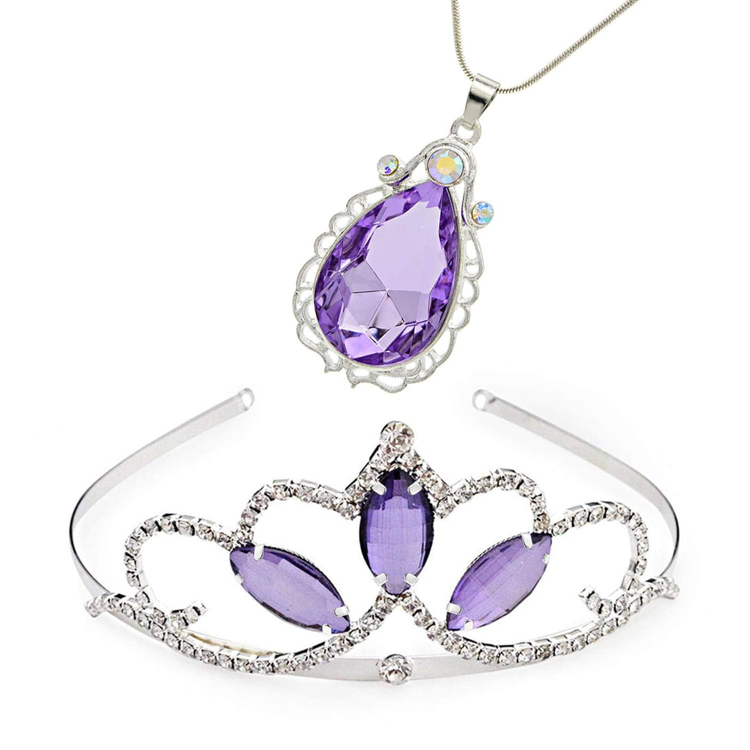 Vinjewelry Sofia the first Amulet Princess Crown Waterd