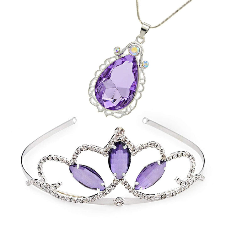 Vinjewelry Sofia the first Amulet Princess Crown Waterd