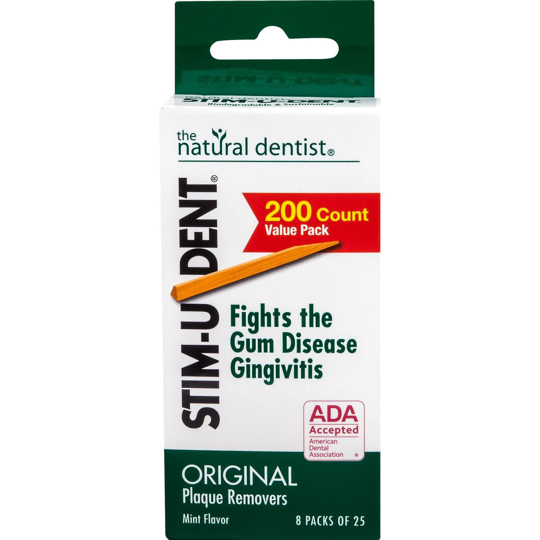 STIM-U-DENT - Plaque Removers, Value Pack, Mint, 8 pk -