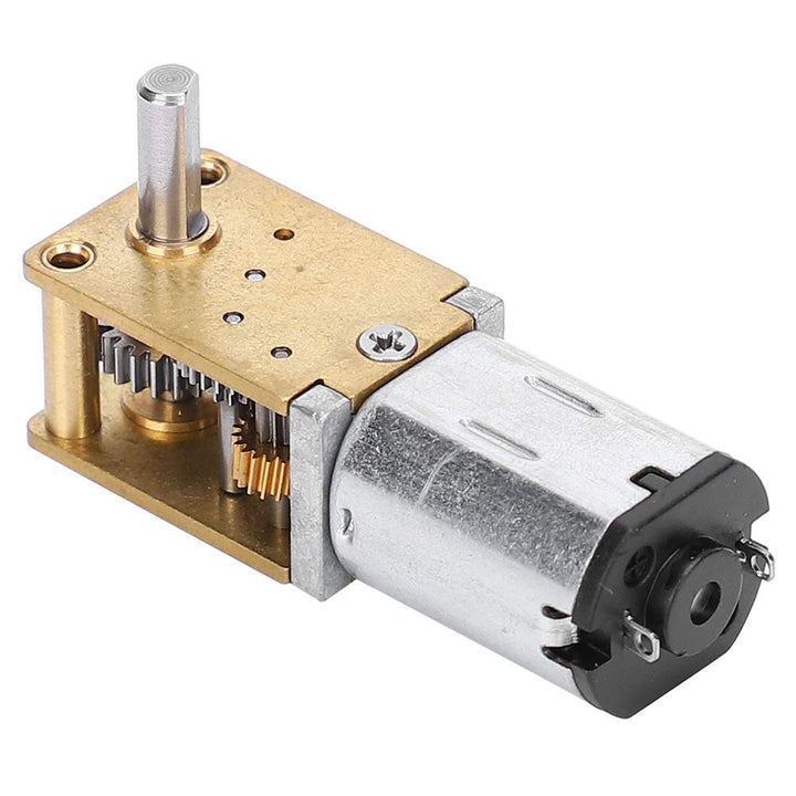 N20 DC12V Mini Micro Metal Gear Motor, Speed Reduction CW/CCW Micro Motor Speed Reduction Motor for DIY Engine Toy(DC12V27RPM)