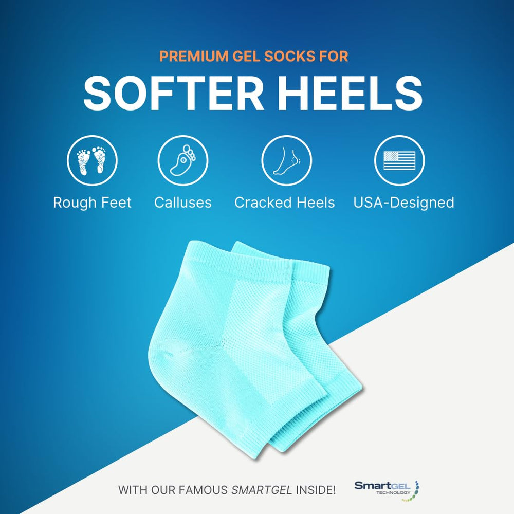 Natra Cure Vented Moisturizing Gel Heel Sleeves (608 M 