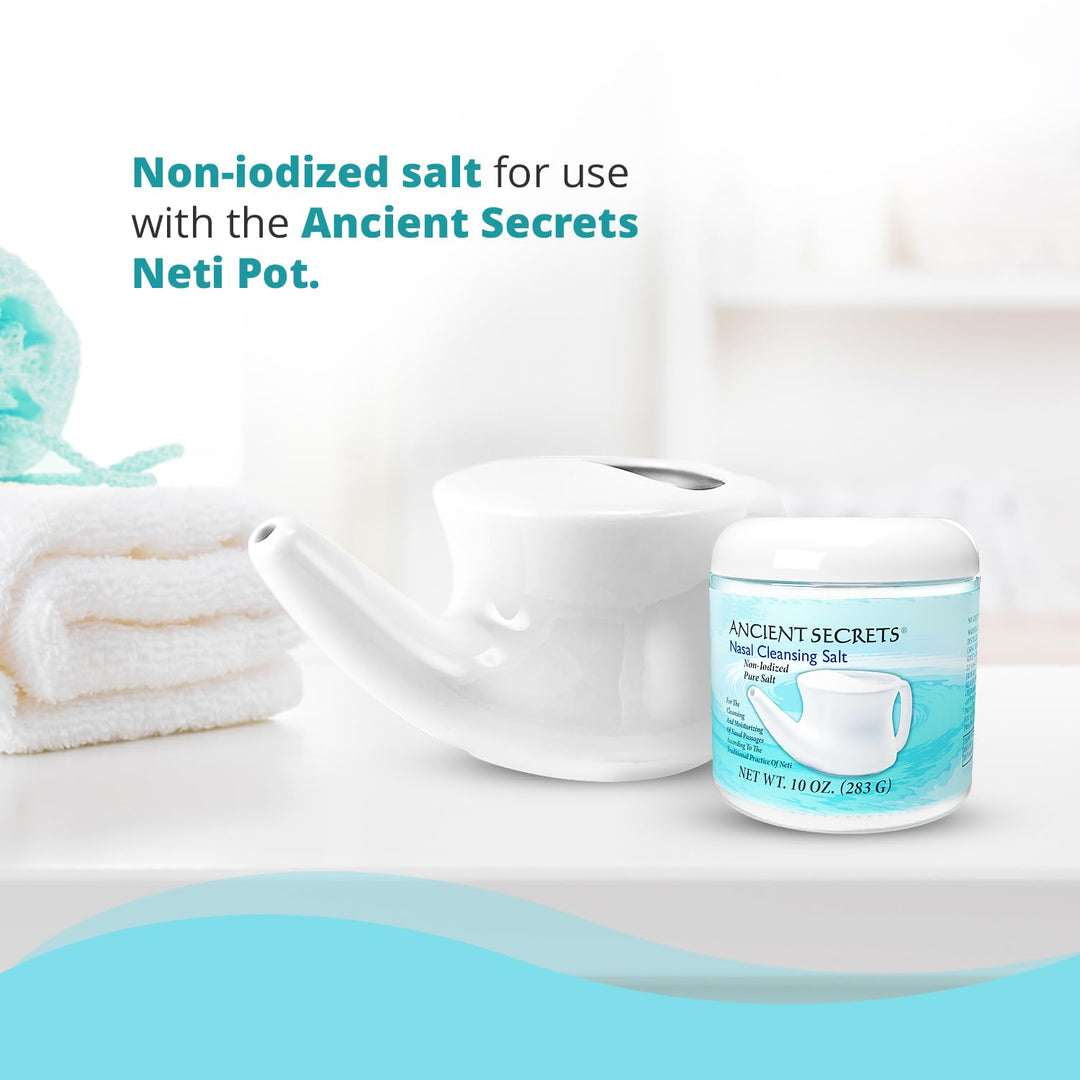 Nasal Cleansing Pot-Salt 10 Ounces
