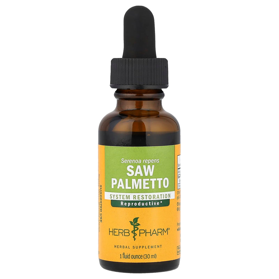 Herb Pharm Saw Palmetto Berry Liquid Extract for Prosta