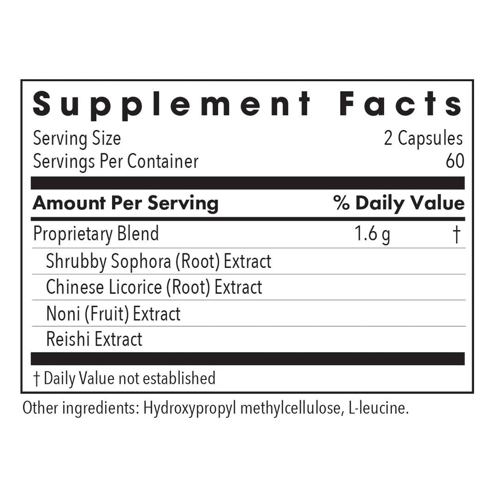 PhytoCort Supplement - Respiratory Support, Lung Health, Lung Detox, Lung Cleanse, Healthy Breathing, Herbal Support, Reishi, Licorice, Noni, Vegetarian Capsules - 120 Count