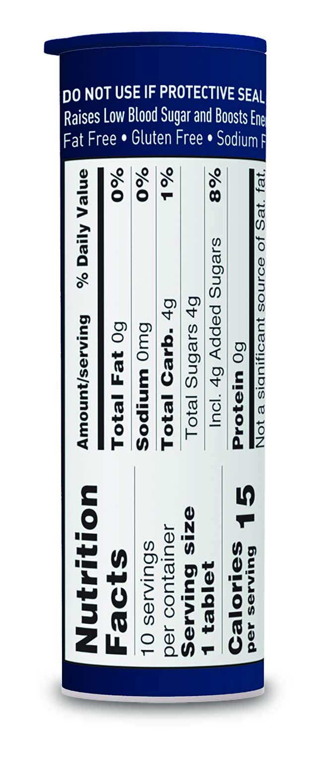 Nipro Trueplus Glucose Tablets for Hypoglycemia (Raspbe