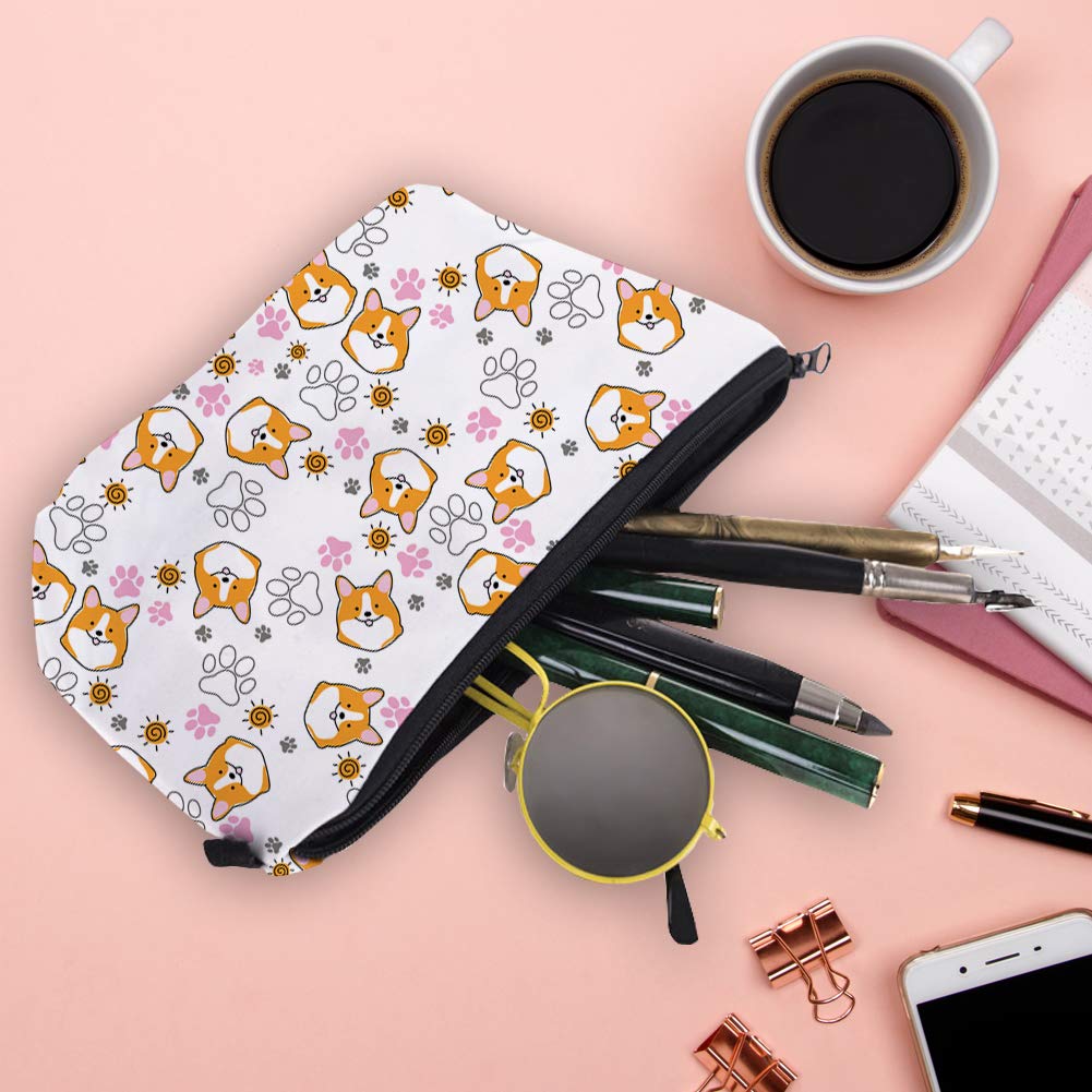 Jom Tokoy Makeup Bag for Women Purple Donut Travel Toiletry Bag Small Cosmetic Bag (Doughnut)