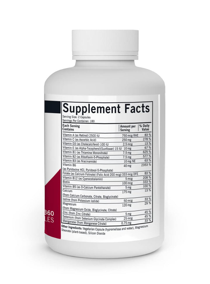 Kirkman - Super Nu-Thera - 360 Capsules - Comprehensive