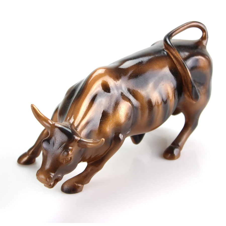 Torkia - Official Licensed Bronze Wall Street Bull Stoc