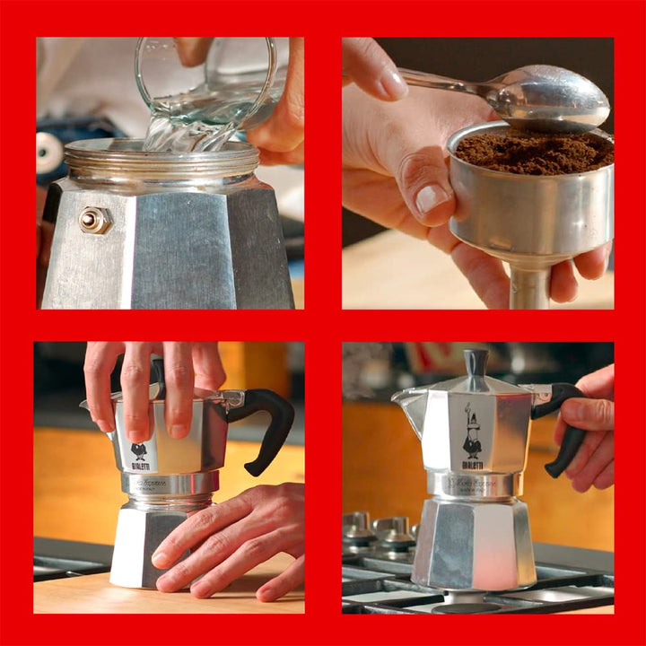 Bialetti 275-06 Moka Express 6-Cup Espresso Maker