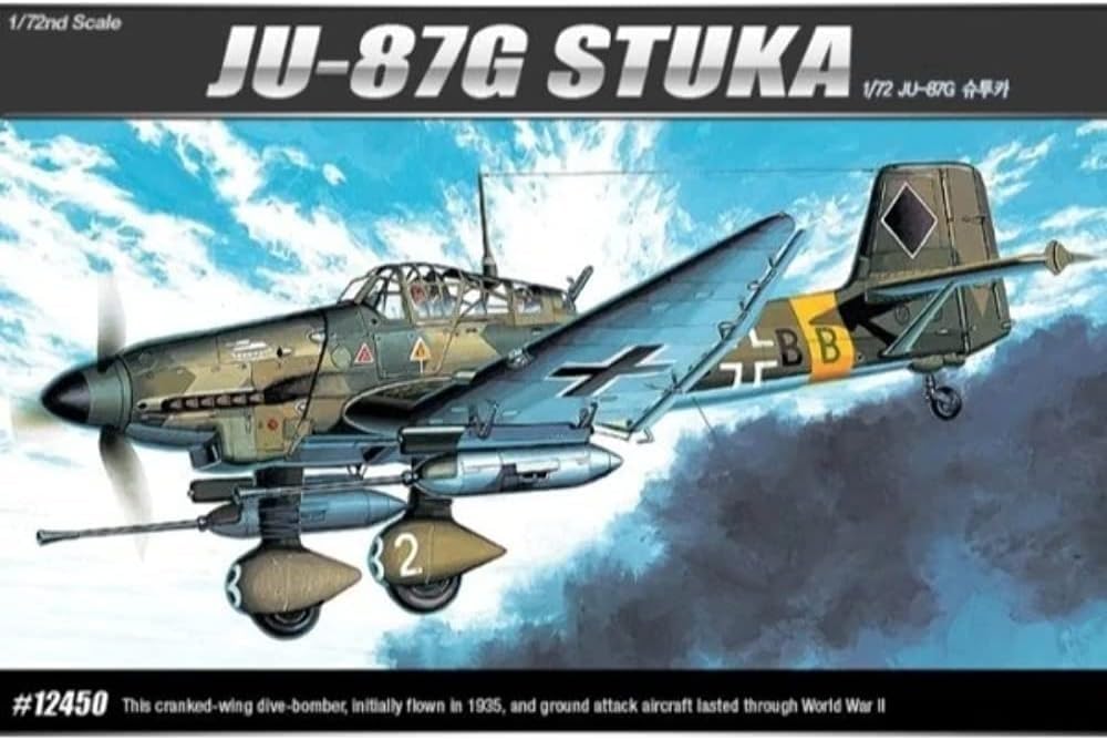 Academy JU87G-1 Stuka Tank Buster Model Kit