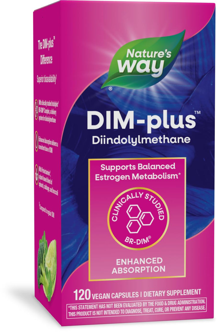 Nature&#39;s Way DIM-Plus, DIM Supplement, Supports