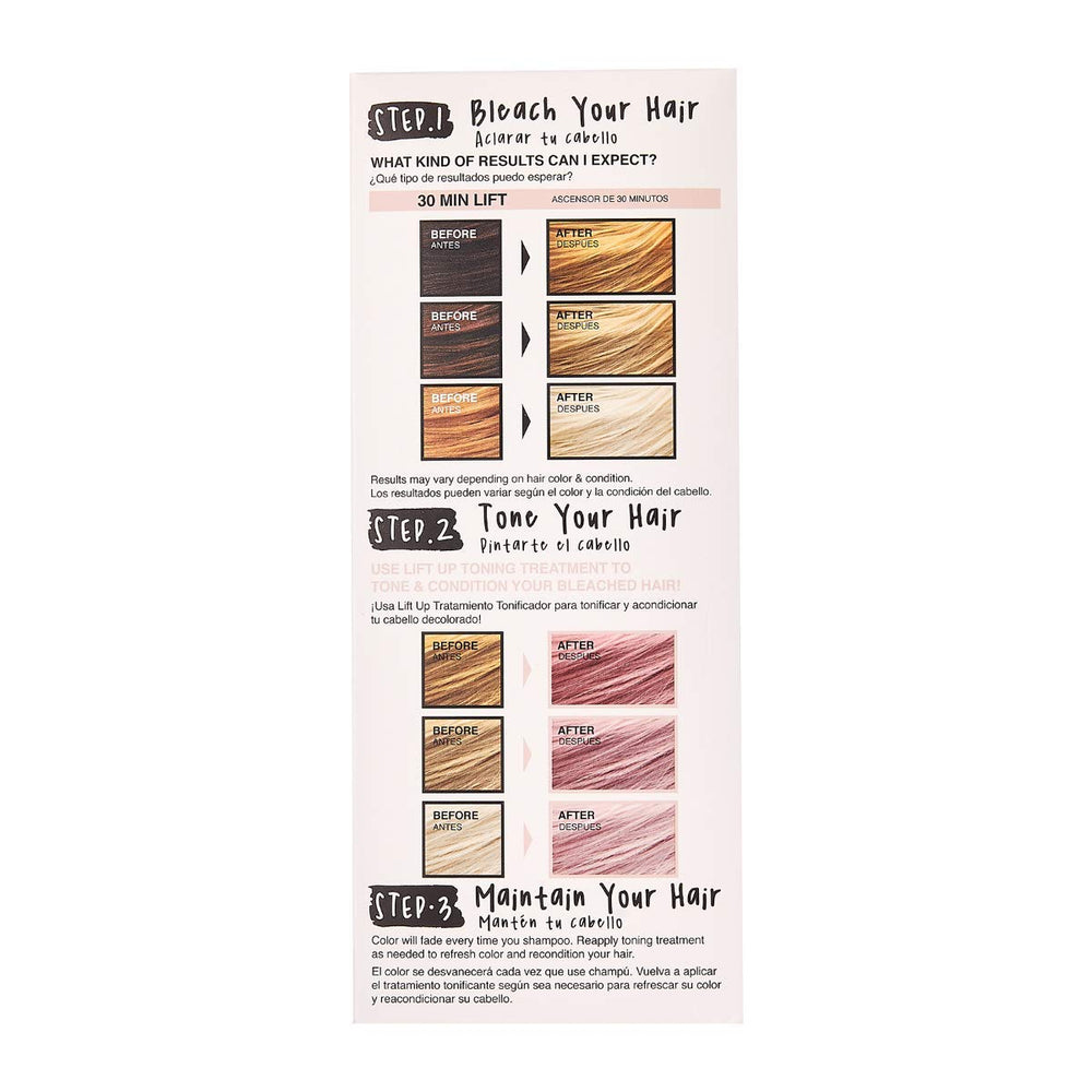 Lift Up Complete Bleach & Tone Kit - Rose