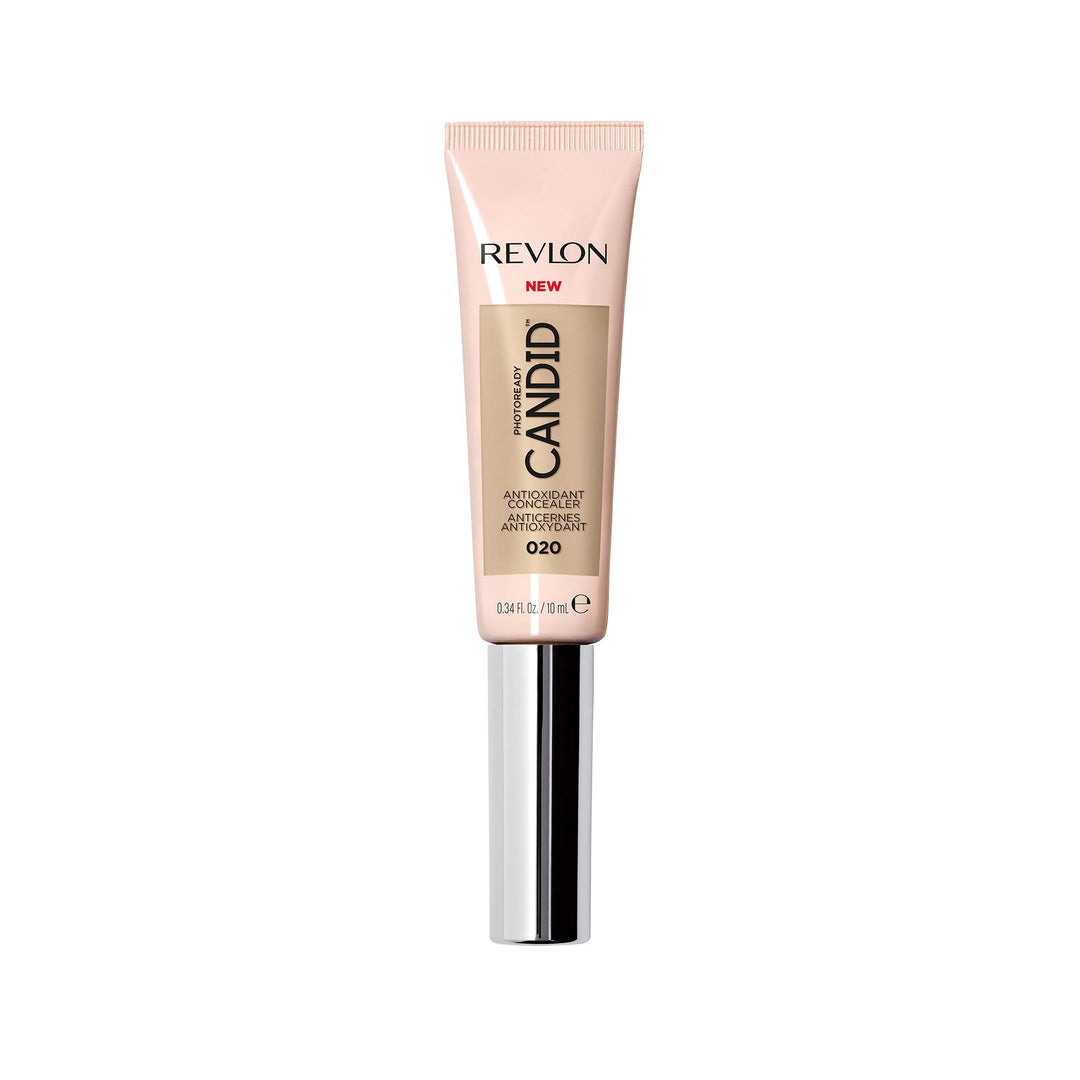 Revlon PhotoReady Candid Concealer, with Anti-Pollution, Antioxidant, Anti-Blue Light Ingredients, without Parabens, Pthalates and Fragrances; Bisque.34 Fluid Oz