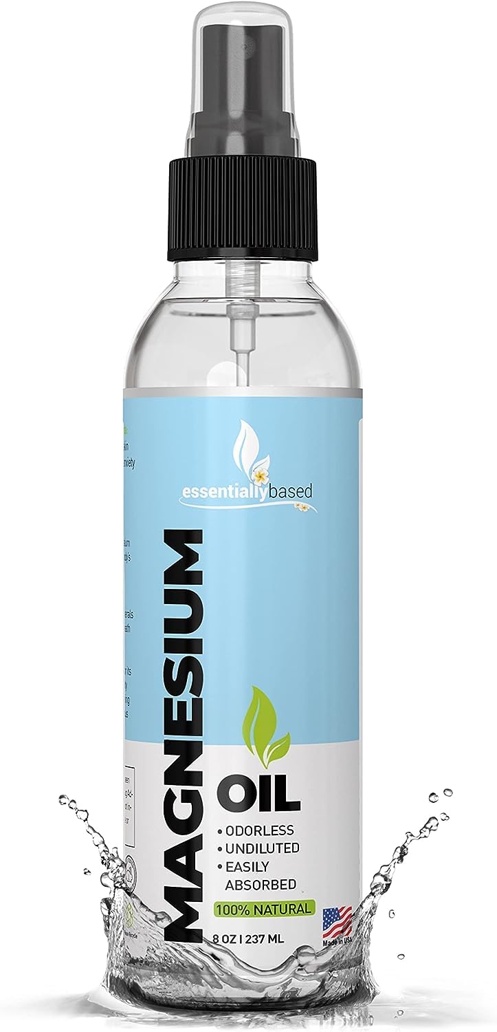 Magnesium Oil Spray - LARGE 8oz Size - EXTRA STRENGTH -