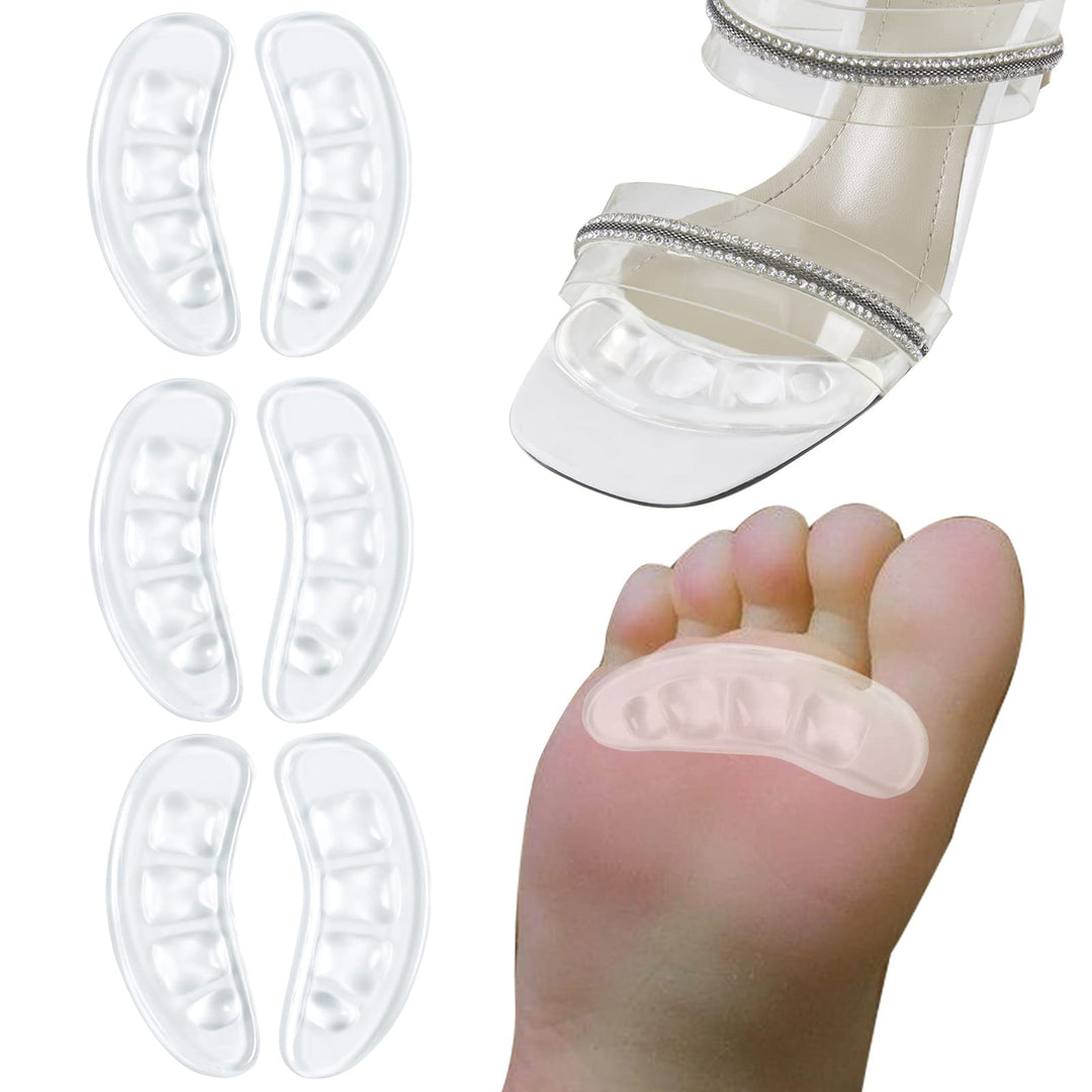 GQTJP Metatarsal Pads, Ball of Foot Cushions for Heels,