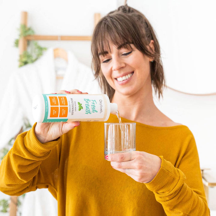 Oxyfresh Fresh Breath Fresh Mint Mouthwash – Dentist Re