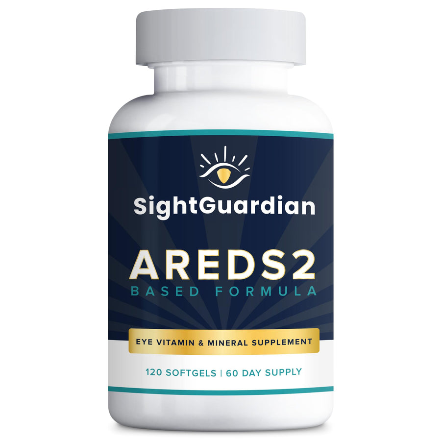 AREDS2 Based Eye Vitamin-Mineral Supplement (120 ct. 60 Day Supply) - AREDS2 Based Supplement for Eyes - Low Zinc Formula - Eye Vision Supplement and Vitamin