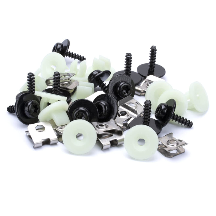12Sets T30 Engine Splash Shield Guard Undertray Cover Tapping Screws &amp; Grommet Bolt Nut Clip Kit or Ford C-Max Escape Focus Transit Connect Edge F-150 Lincoln MKC &amp; MKX