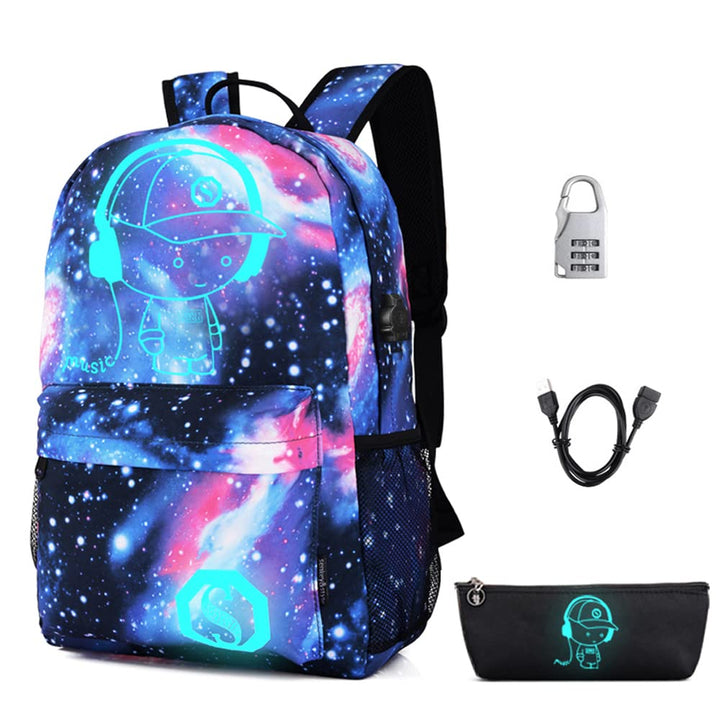Backpack for School Boys Backpacks Kids Schoolbag Anime Bookbag Cool School Bag Girls Bookbags for Middle School High School Children&#39;s Laptop Backpack for Travel