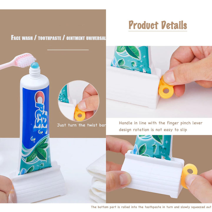 A&amp;H Zier 3 Pack Toothpaste Squeezer|ABS Toothpa