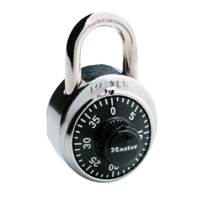 1500D Locker Lock Combination Padlock, 1 Pack, Black