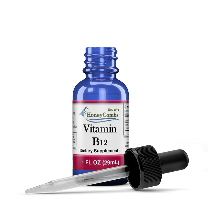Vitamin B12 Liquid Drops–B12 Liquid Cyanocobalamin Drop