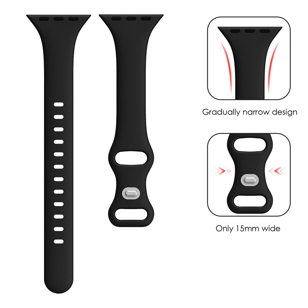 SWEES Sport Band Compatible with iWatch 38mm/40mm, 3 Pa