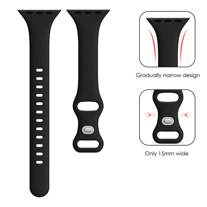 SWEES Sport Band Compatible with iWatch 38mm/40mm, 3 Pa