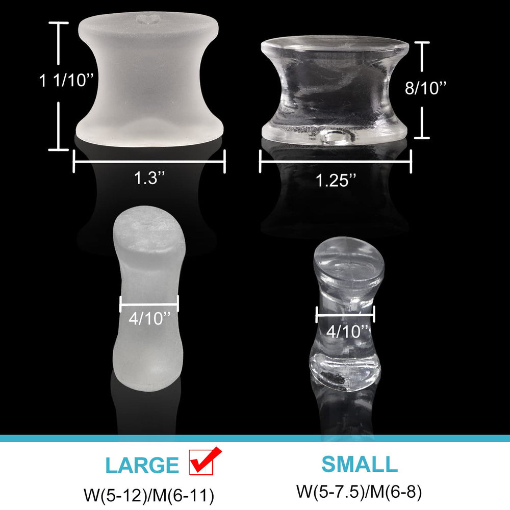 Povihome 10 Pack Gel Bunion Corrector & Toe Spacers