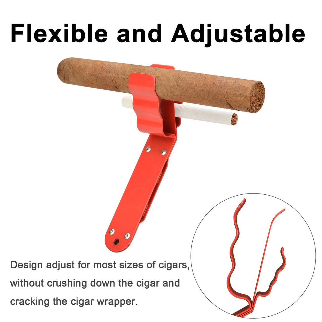 iGuerburn Cigar Holder, Magnetic Golf Cigar Clip can Ho