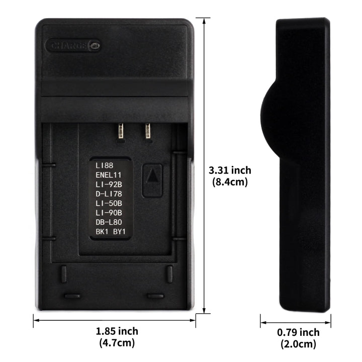EN-EL11 USB Charger for Nikon Coolpix S550, Coolpix S56
