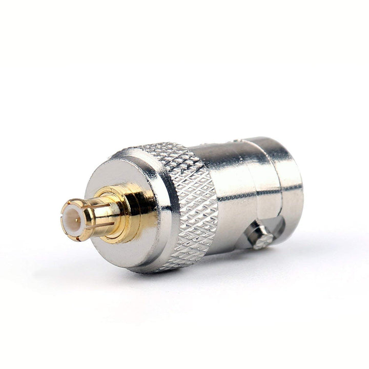 2PCS RF coaxial coax adapter BNC female to MCX male connector