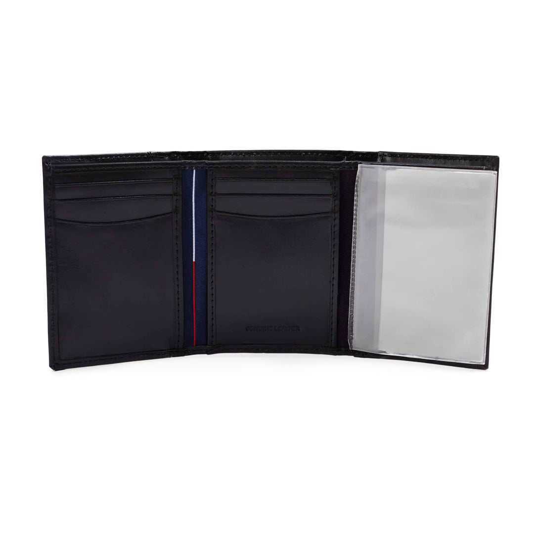 Tommy Hilfiger Men&#39;s Leather Cambridge Trifold 