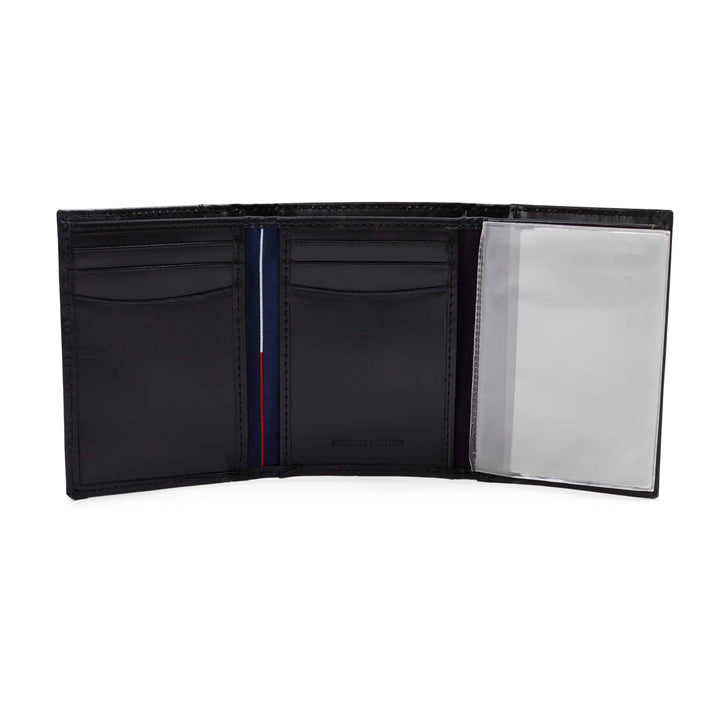 Tommy Hilfiger Men&#39;s Leather Cambridge Trifold 